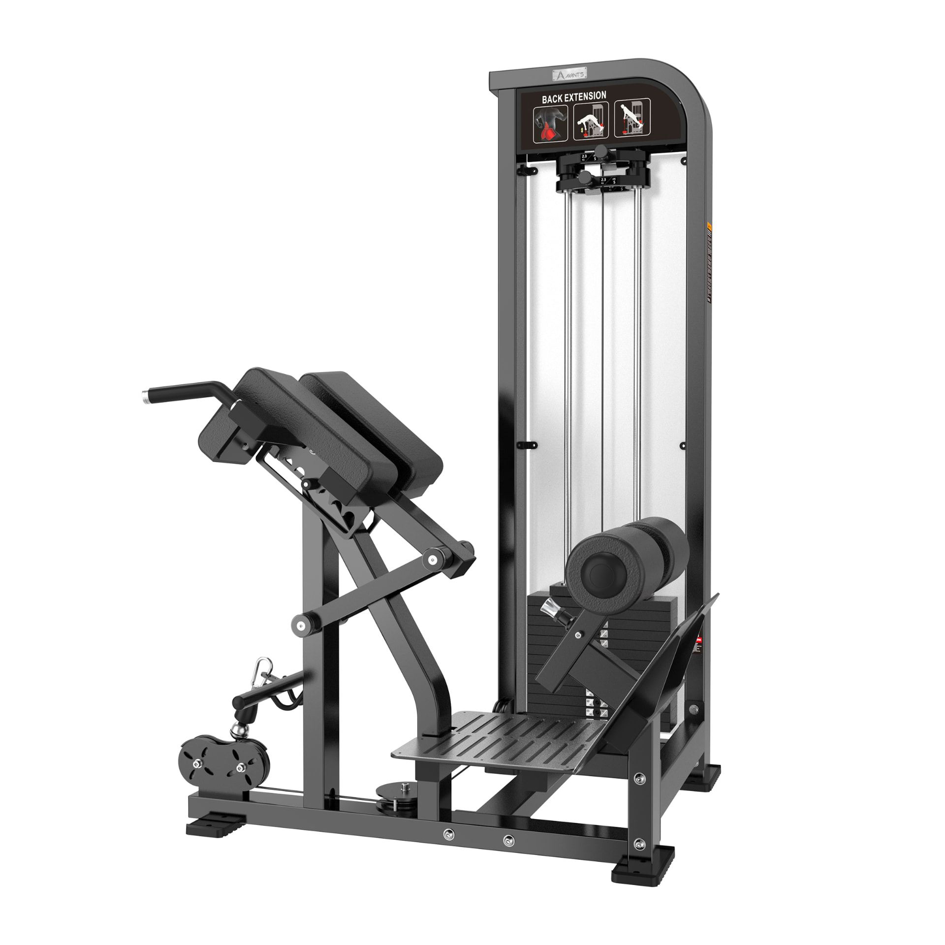 Extensão Lombar Inclinada (Back Extension)
