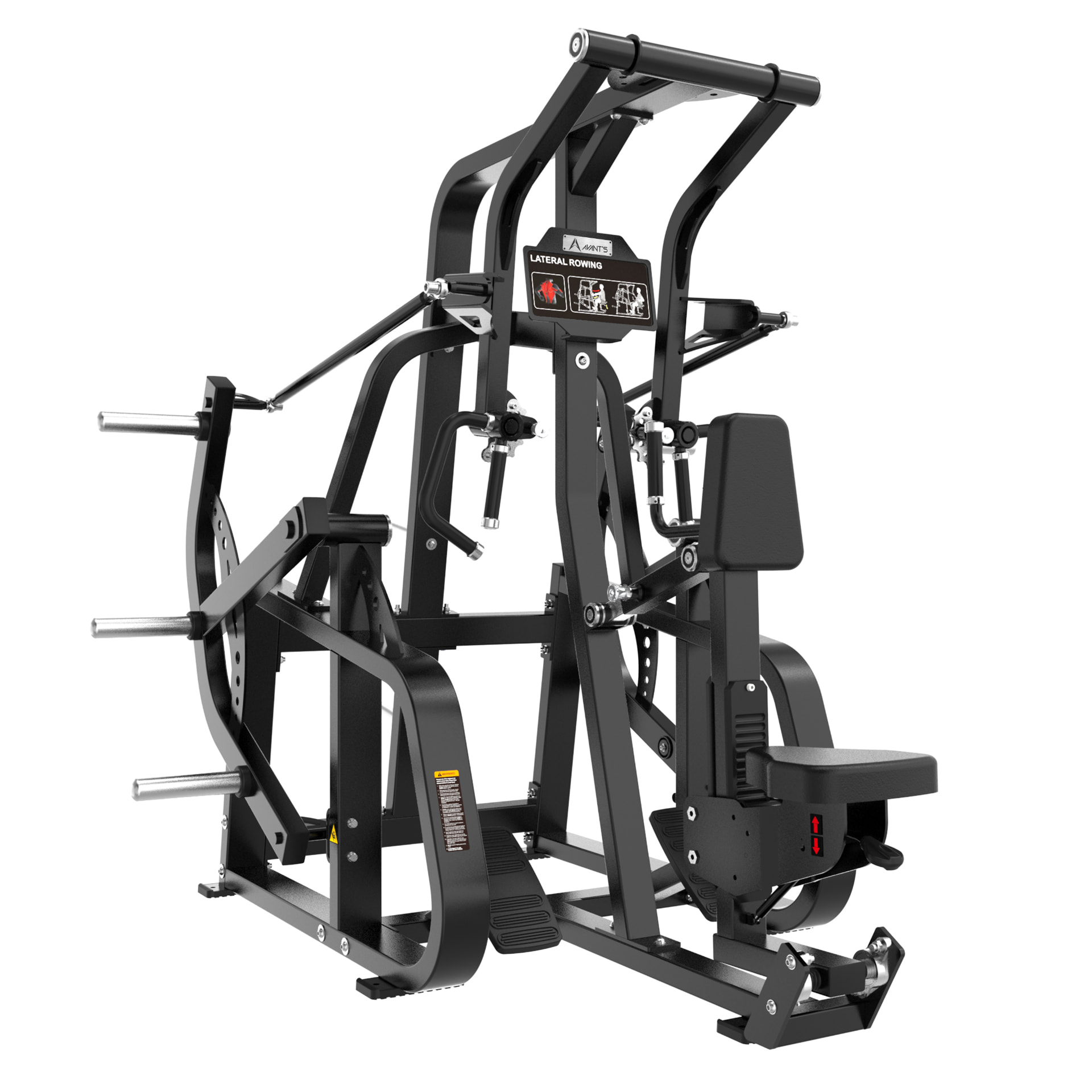 Remada Lateral Plate Loaded