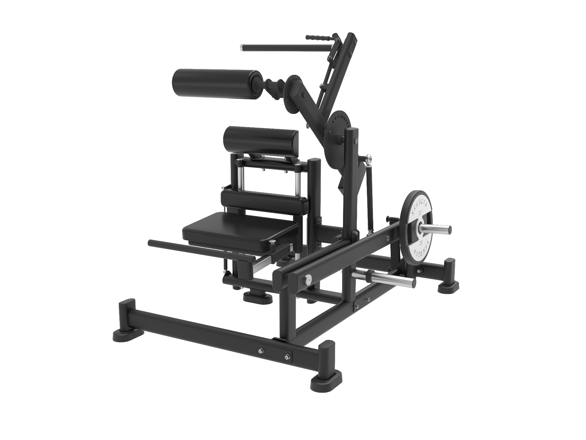 Kneeling Hip Thrust Plate Loaded
