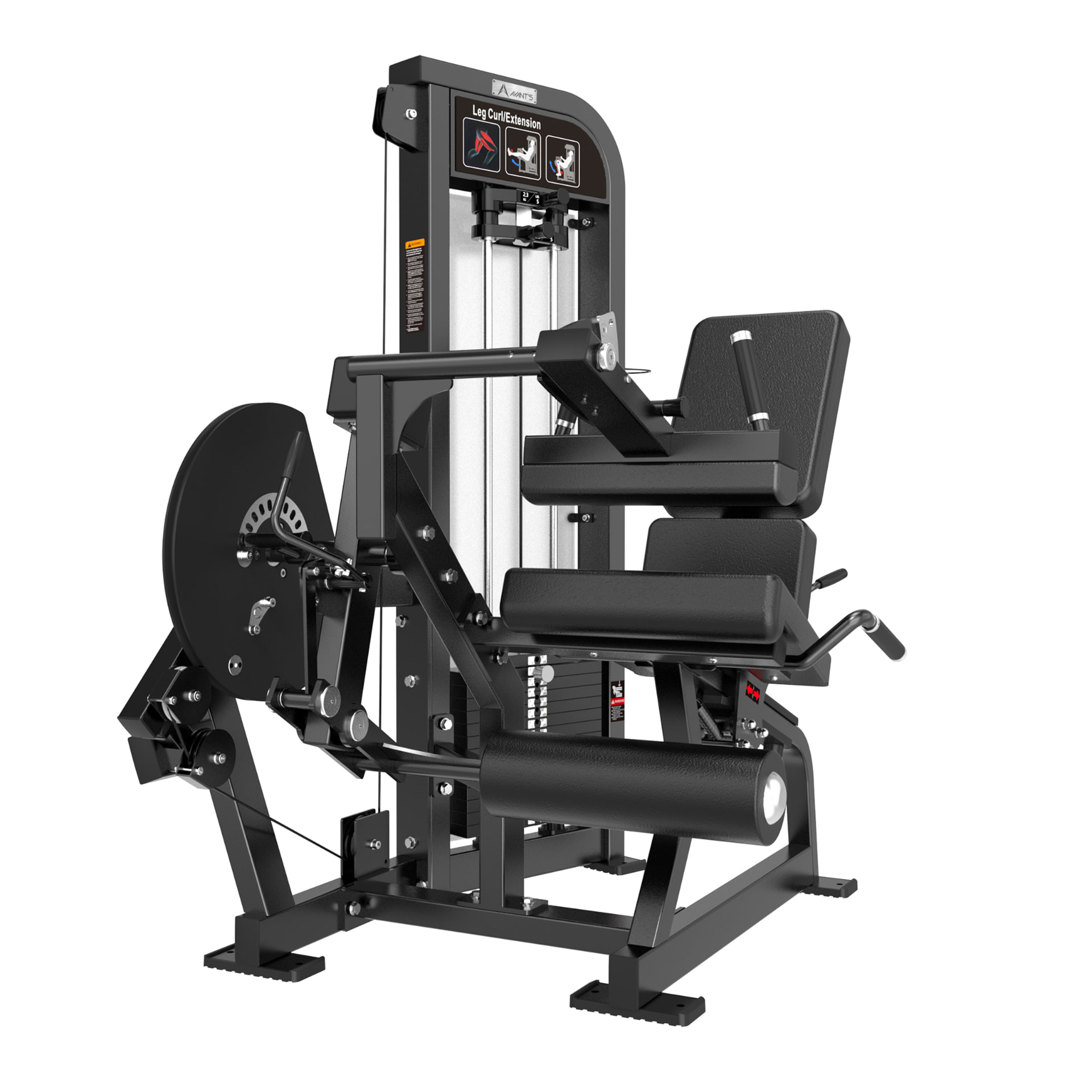 Flexora e Extensora Combinada (Leg Curl/Extension)